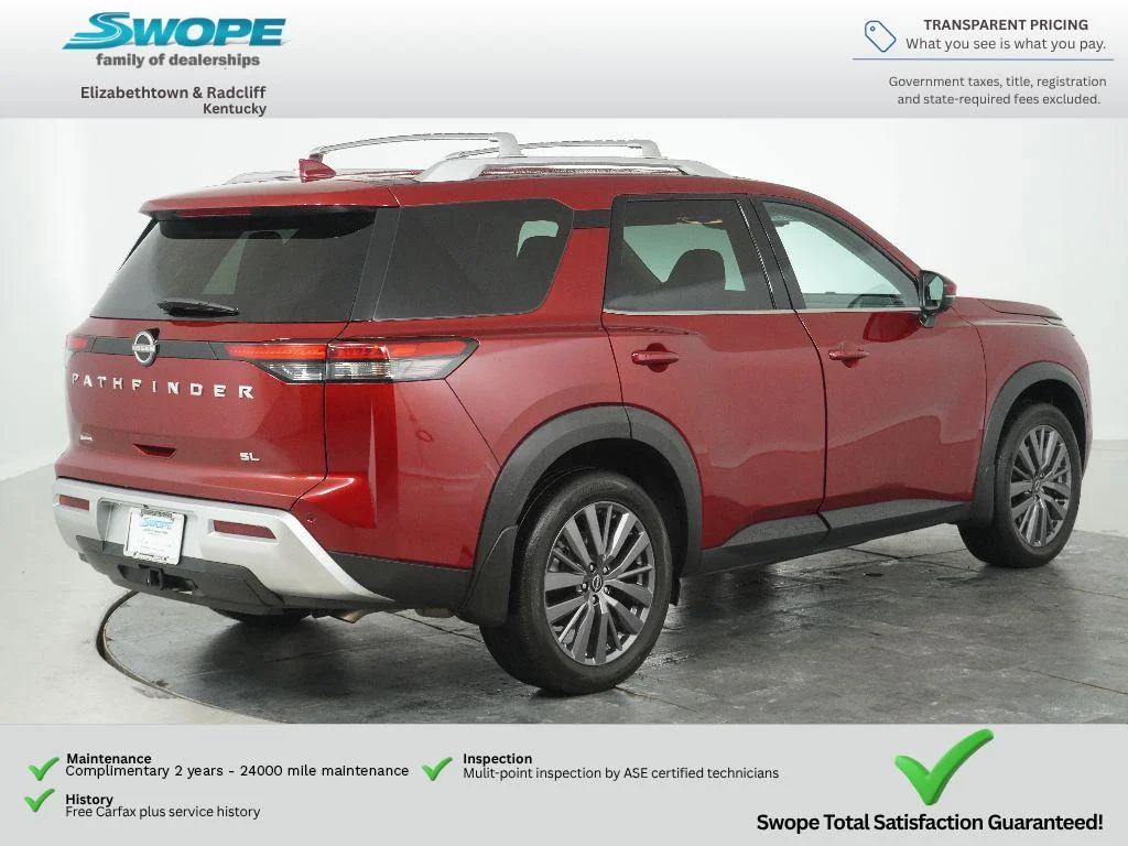 Used 2024 Scarlet Ember Nissan SL image 4