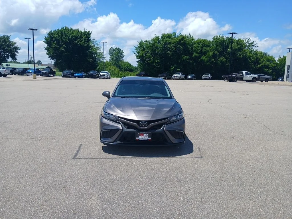 Used 2022 Gray Toyota SE image 2
