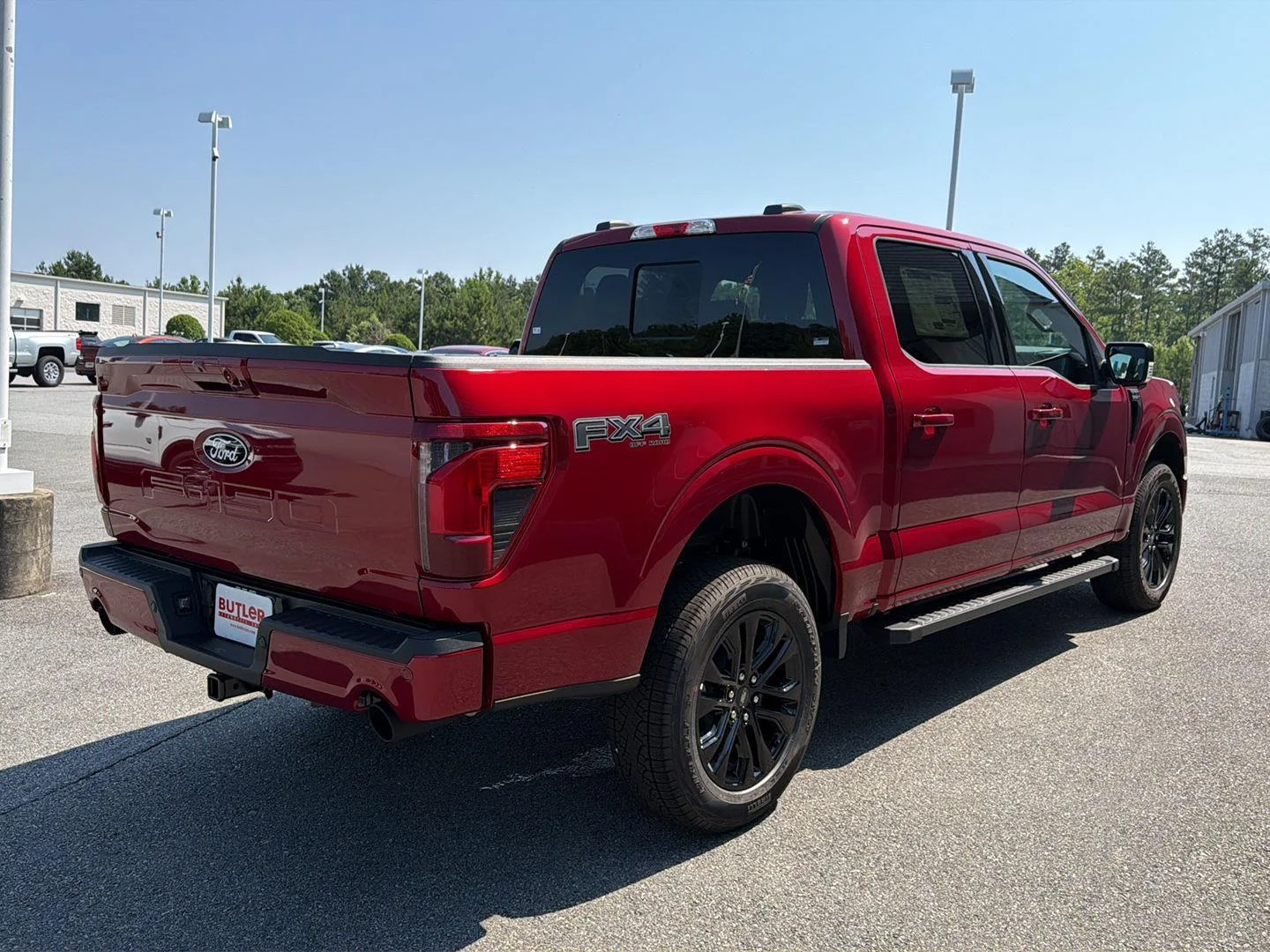 New 2026 Ruby Red Metallic Tinted Clearcoat Ford XLT image 8
