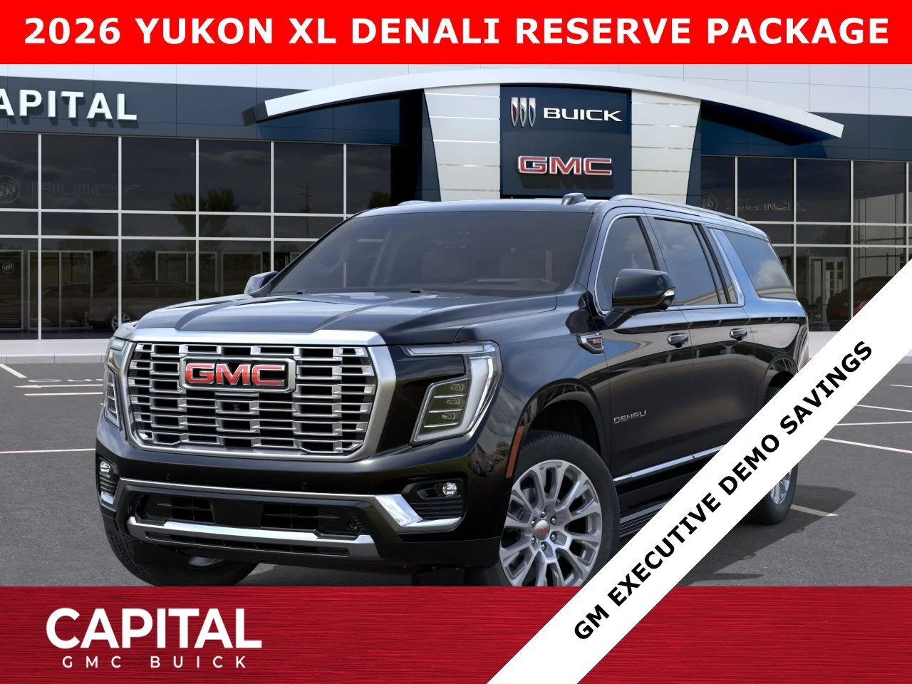 New 2026 ONYX BLACK GMC Denali image 1