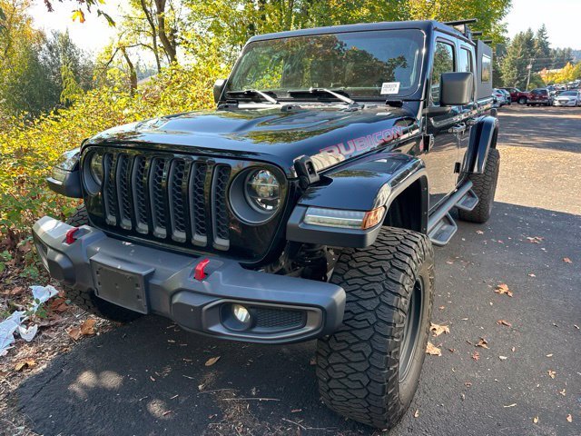Used 2020 Black Clearcoat Jeep Rubicon image 2