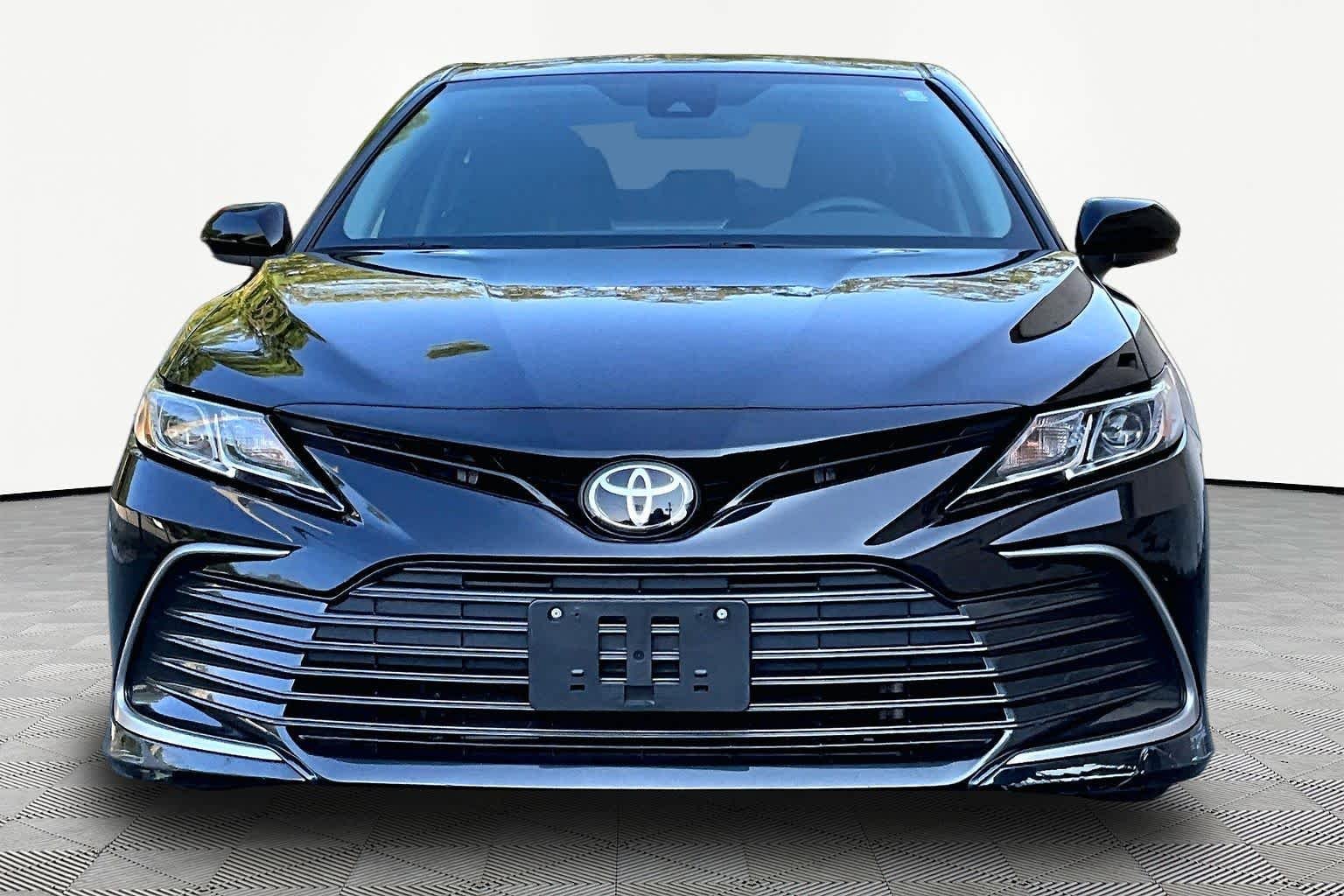 Certified Used 2024 Midnight Black Metallic Toyota LE image 4