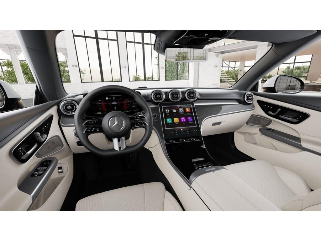 New 2026 MANUFAKTUR Moonlight White Metallic Mercedes-Benz CLE 450 image 44