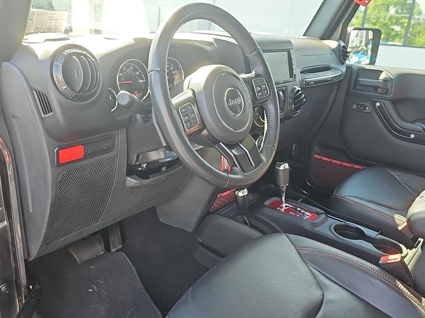 Used 2017 Granite Crystal Metallic Clearcoat Jeep Rubicon Recon image 12