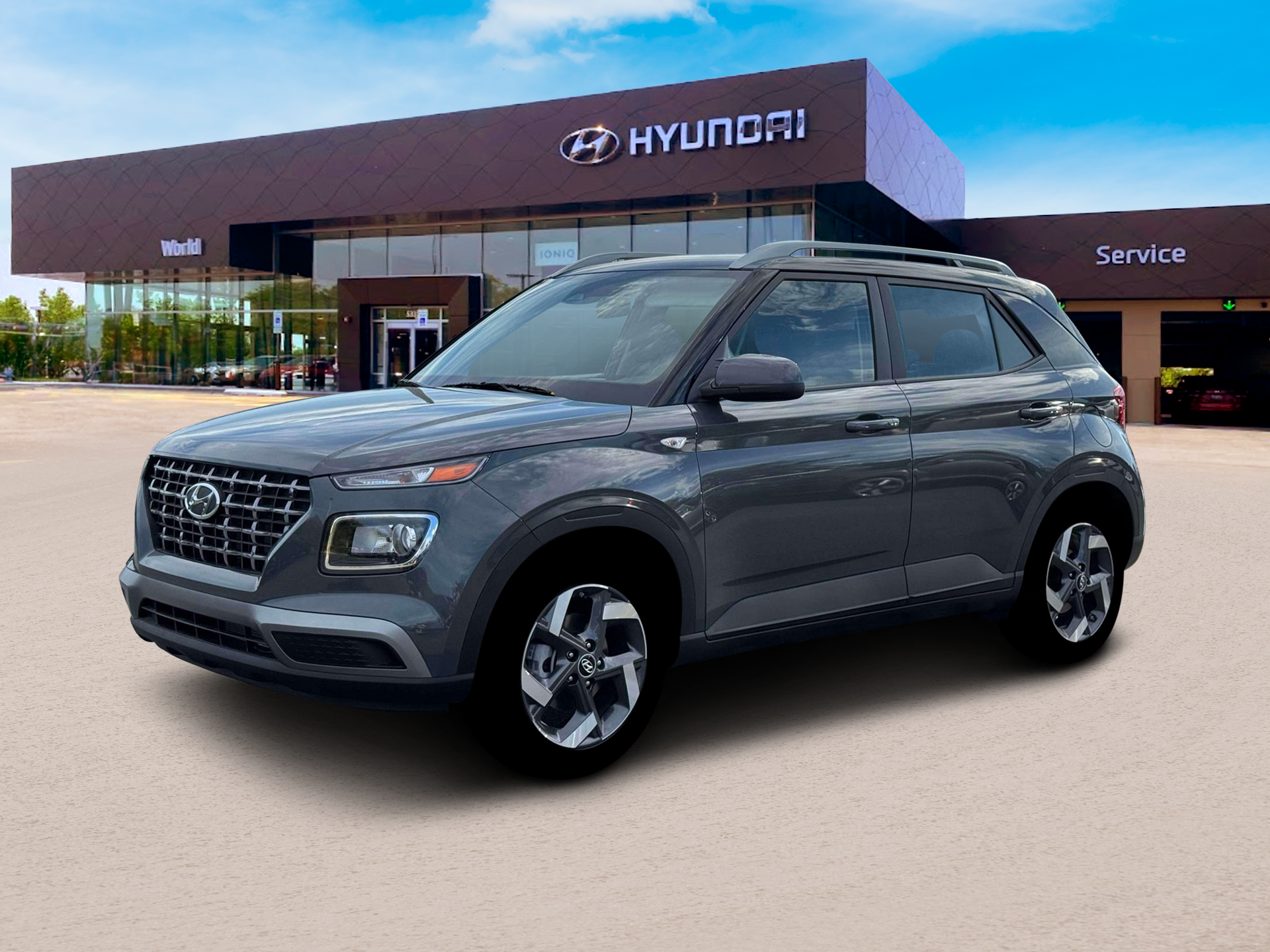 New 2026 Ecotronic Gray Hyundai SEL image 2