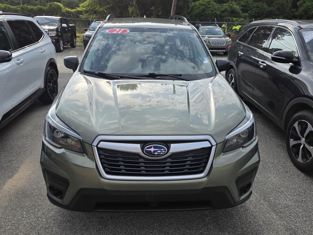 Used 2021 Green Subaru Base image 2