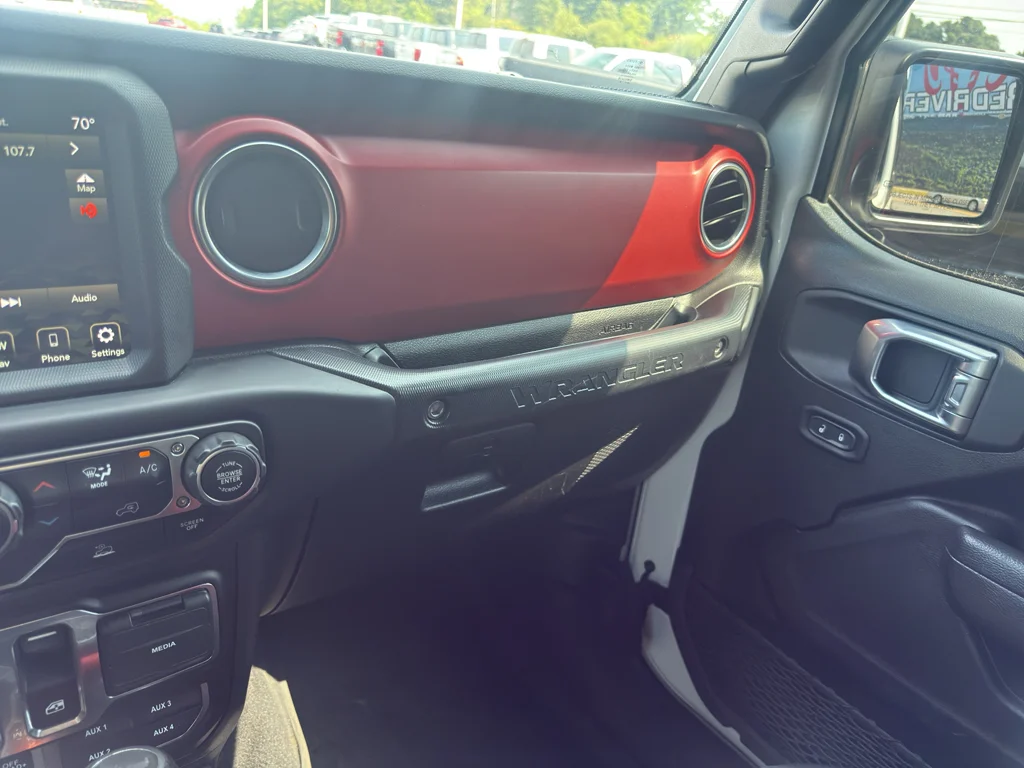 Used 2023 Bright White Clearcoat Jeep Rubicon image 22