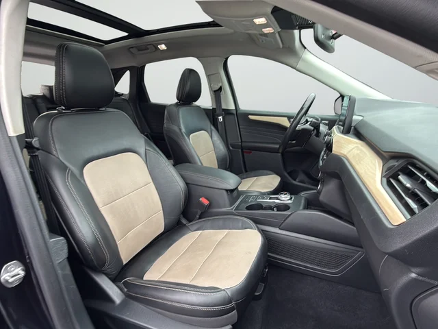 Used 2021 Blue Ford Titanium image 25