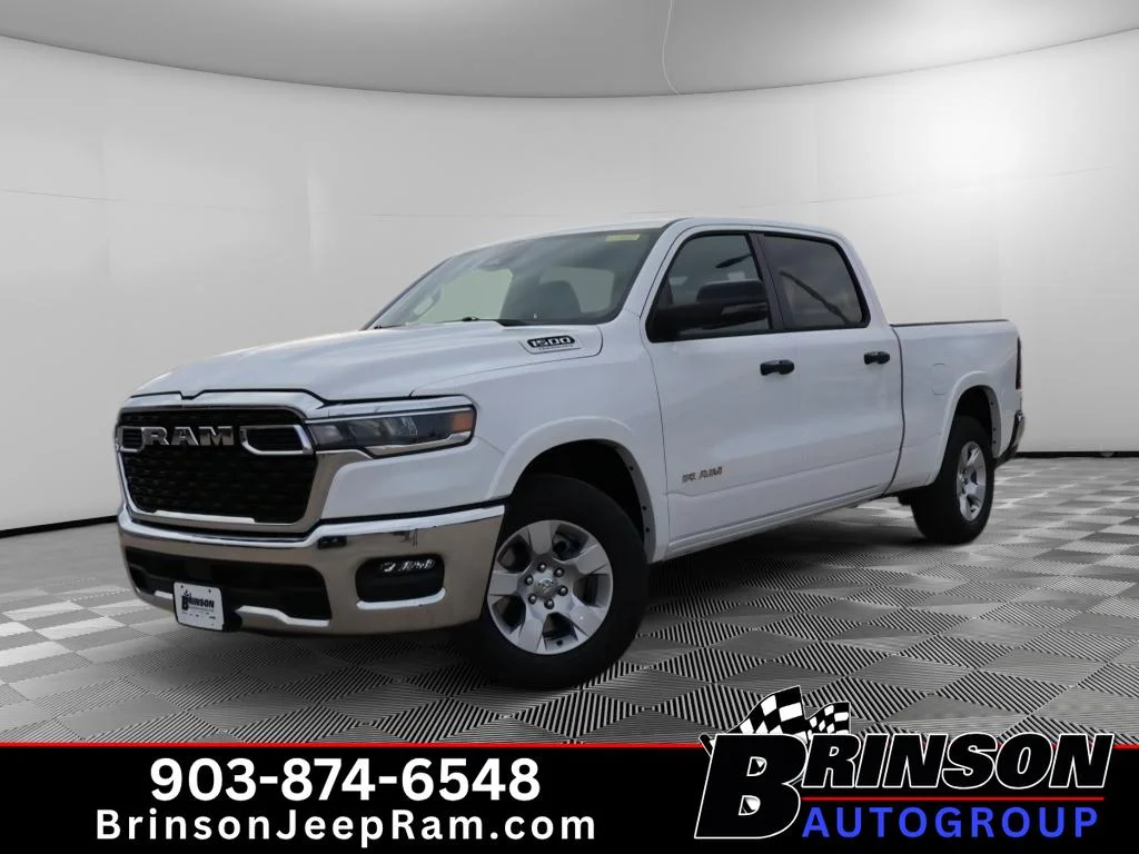 New 2026 Bright White Clearcoat Ram Lone Star image 1