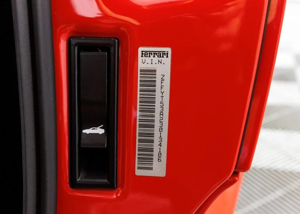 Used 2003 Rosso Corsa Ferrari Spider OEM Manual image 36