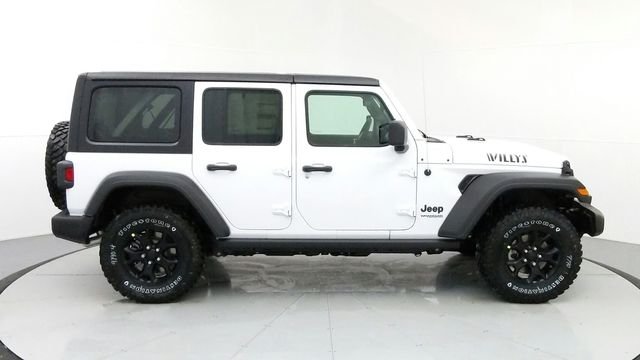 Used 2021 White Jeep Unlimited Willys image 8