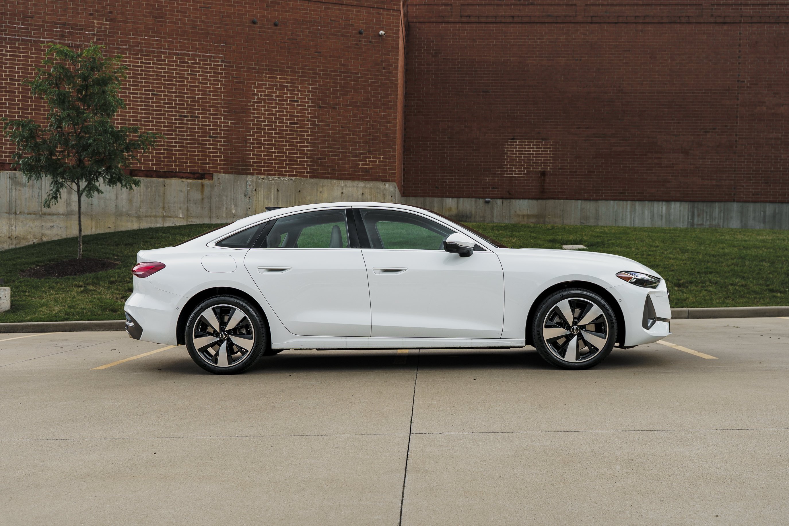 Certified Used 2025 Arkona White Audi Premium Plus image 3
