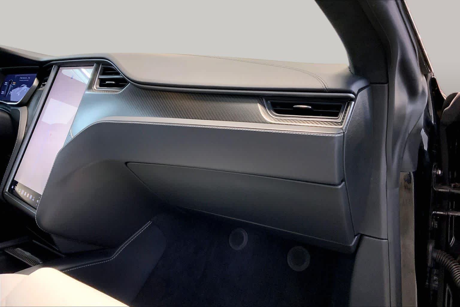 Used 2020 Solid Black Tesla Performance image 18
