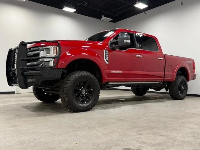 Used 2022 Red Ford Platinum Tremor image 5