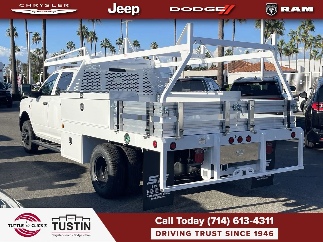 New 2027 Bright White Clear-Coat Paint RAM Tradesman image 10