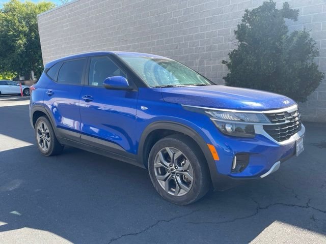 Used 2024 Blue Kia LX image 1