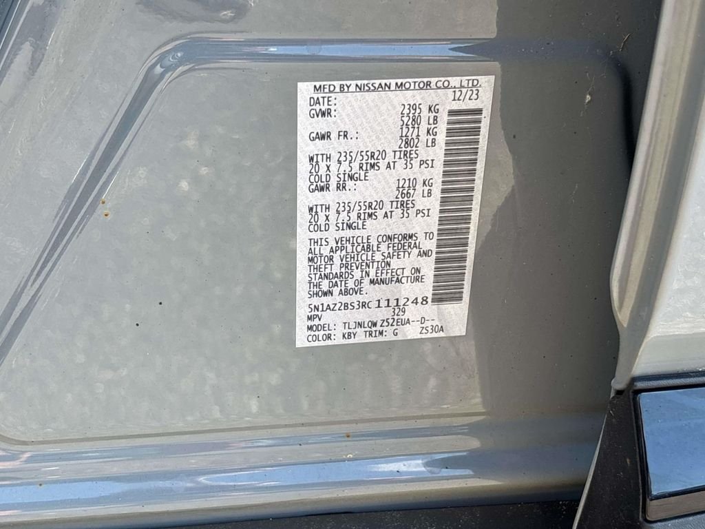 Used 2024 Gray Nissan SV image 29