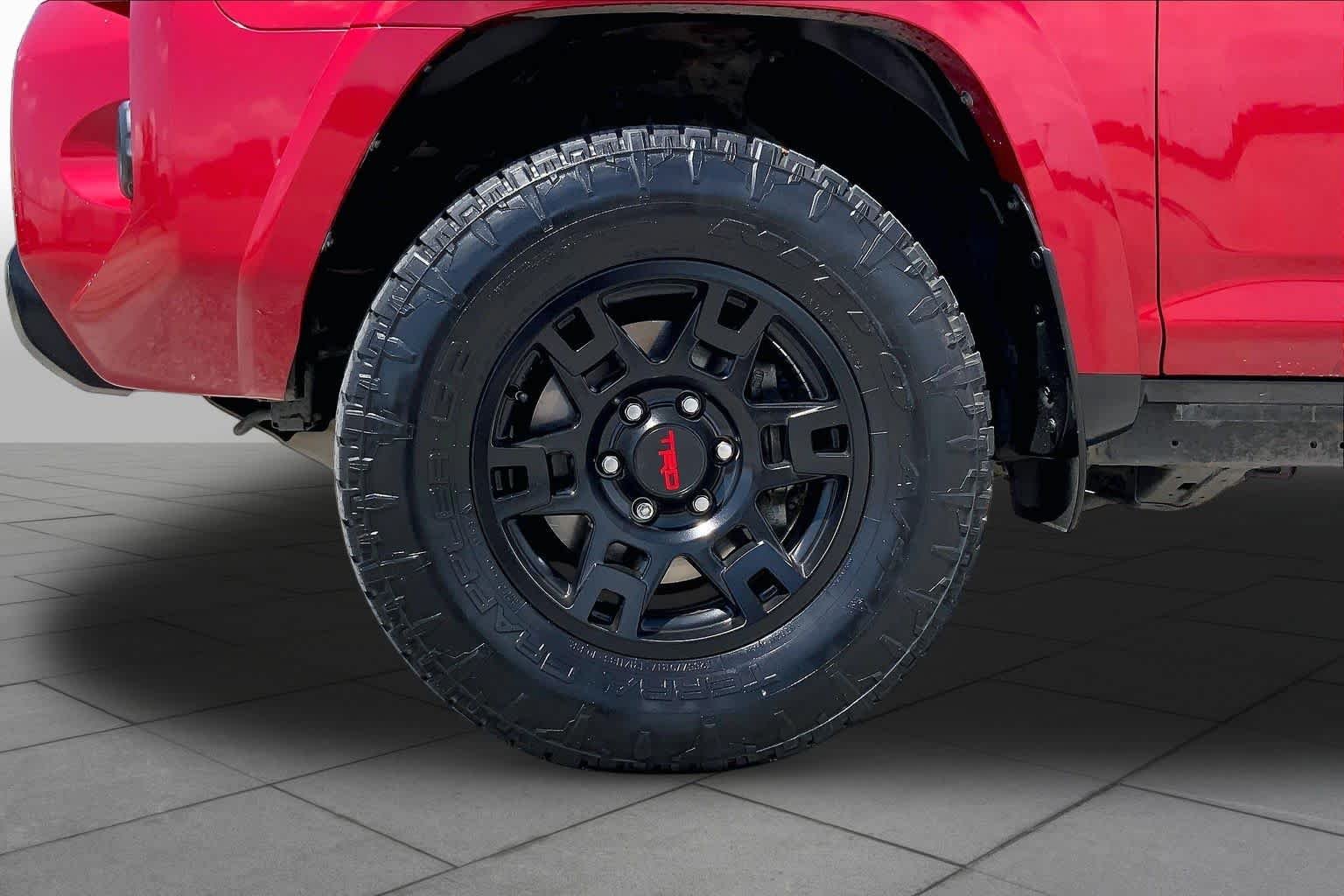 Used 2017 Barcelona Red Metallic Toyota TRD Pro image 11
