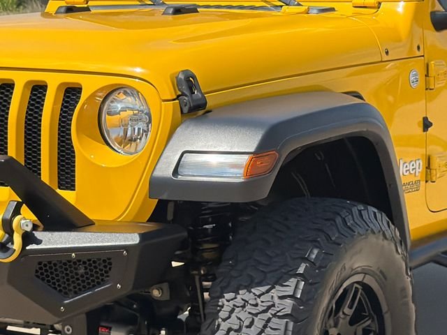 Used 2018 Yellow Jeep Unlimited Sport image 4