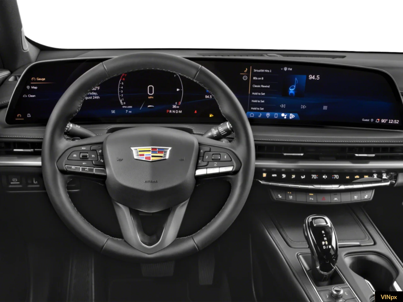 Used 2024 Crystal White Tricoat Cadillac AWD Premium Luxury image 7