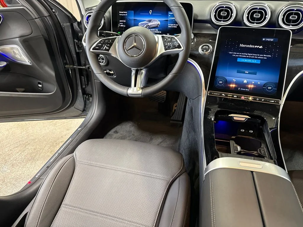 New 2026 Selenite Grey Metallic Mercedes-Benz C 300 image 54