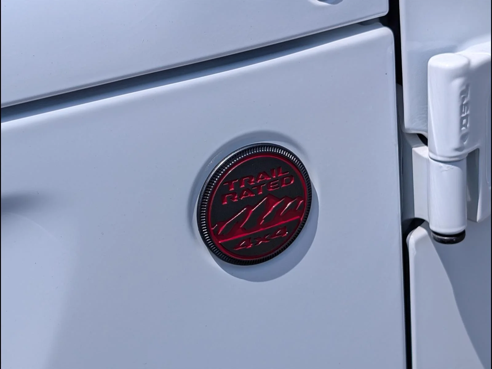 Used 2025 Bright White Clear Coat Jeep Rubicon image 7