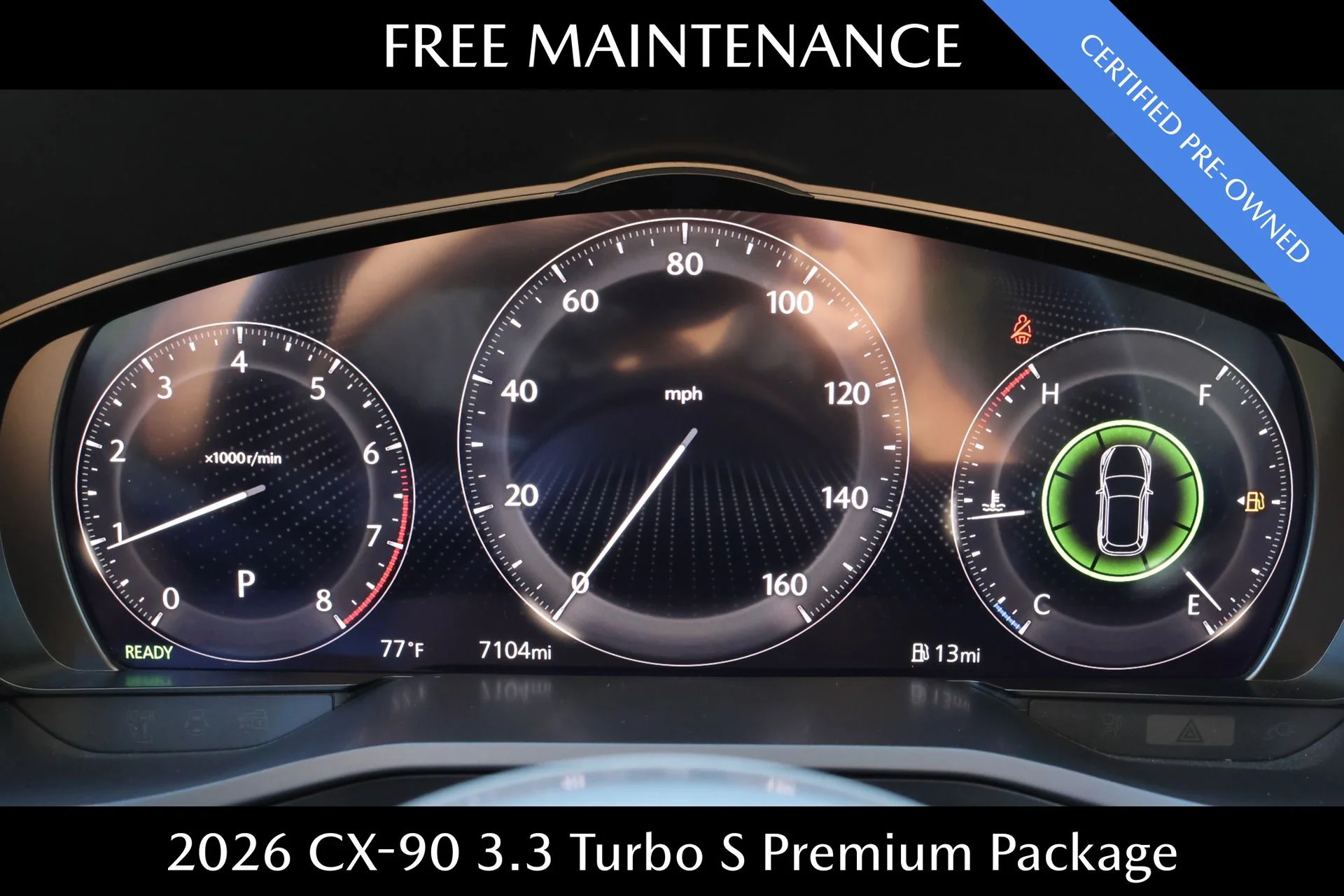 Certified Used 2026 Black Mazda 3.3 Turbo S Premium Plus image 14