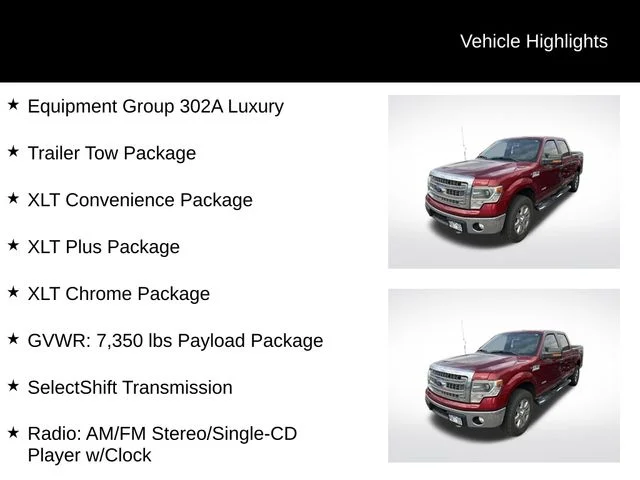 Used 2014 Red Ford XLT image 8