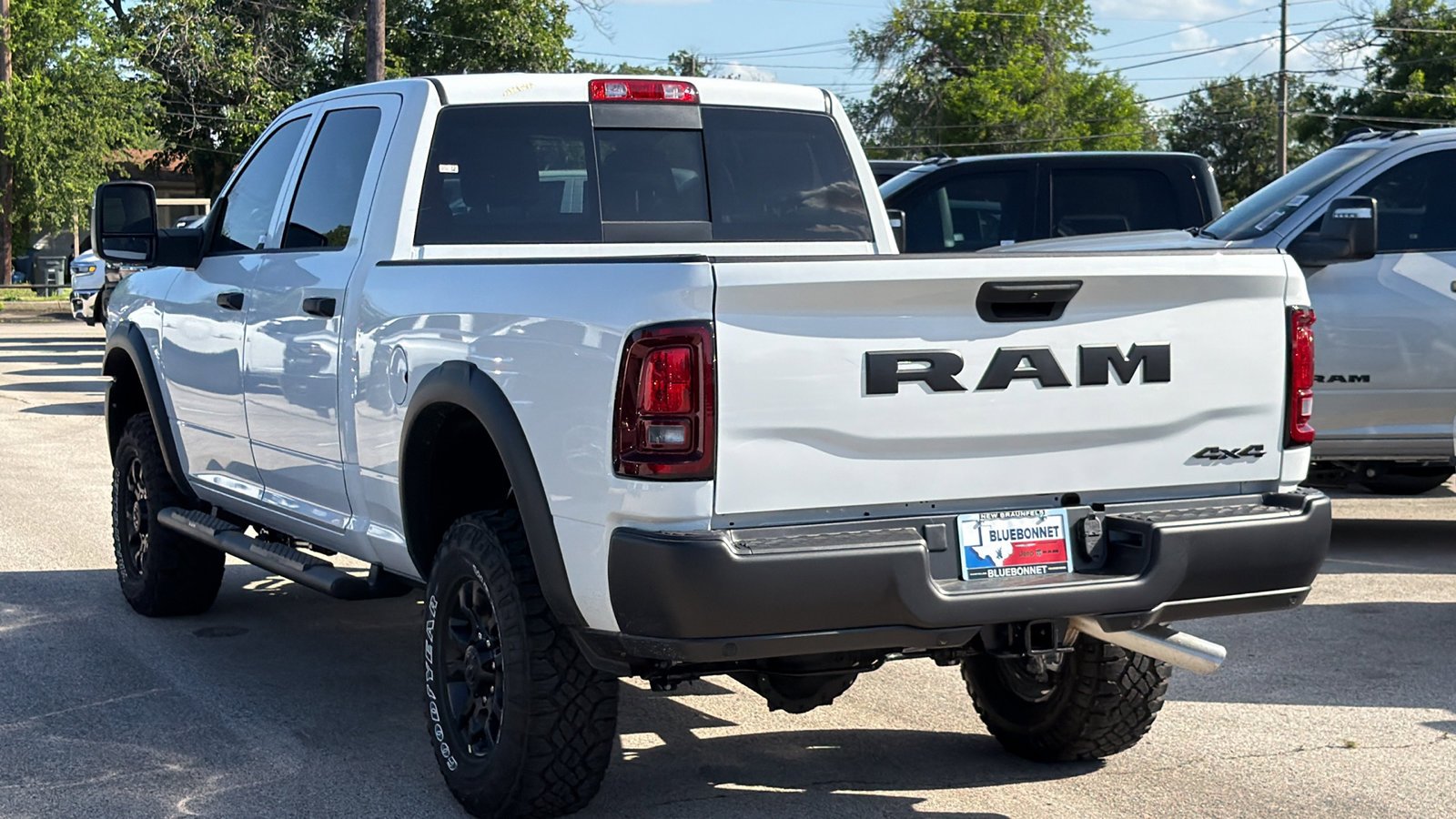New 2026 Bright White Clear-Coat Exterior Paint RAM Tradesman image 7