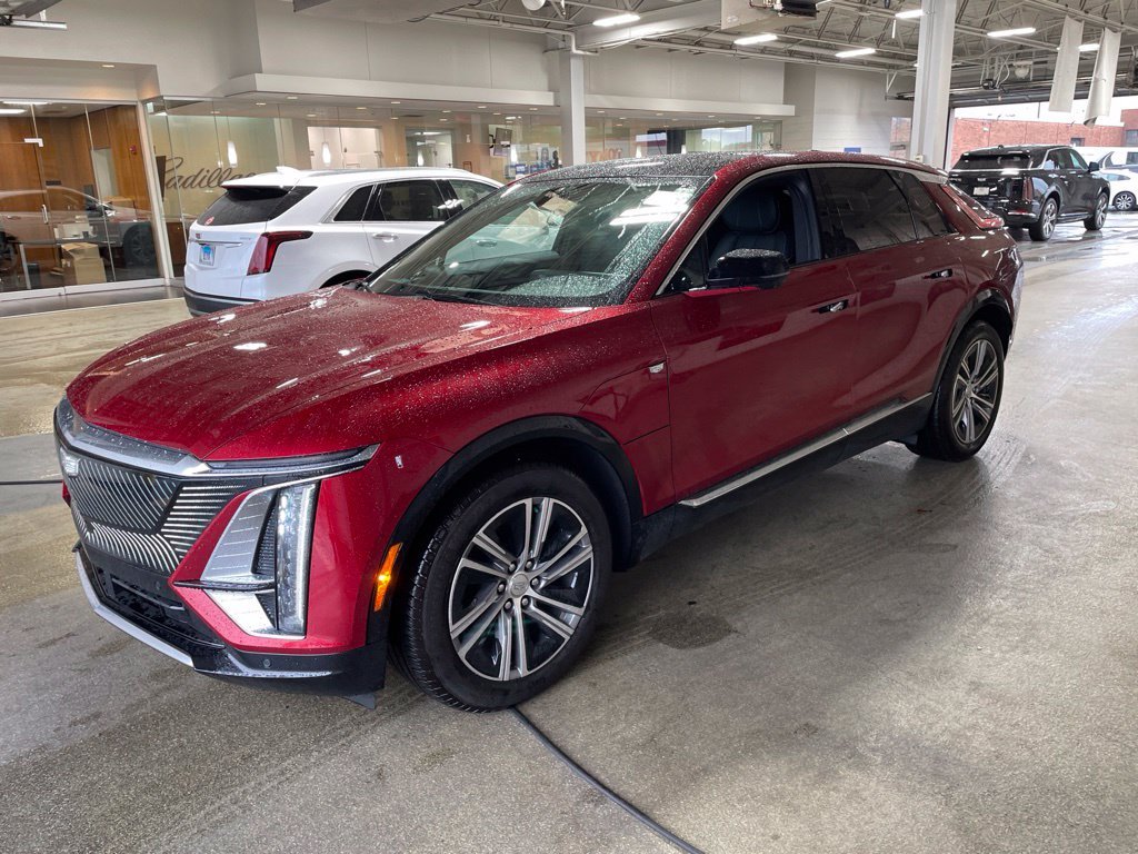 Used 2025 Red Cadillac Luxury image 1