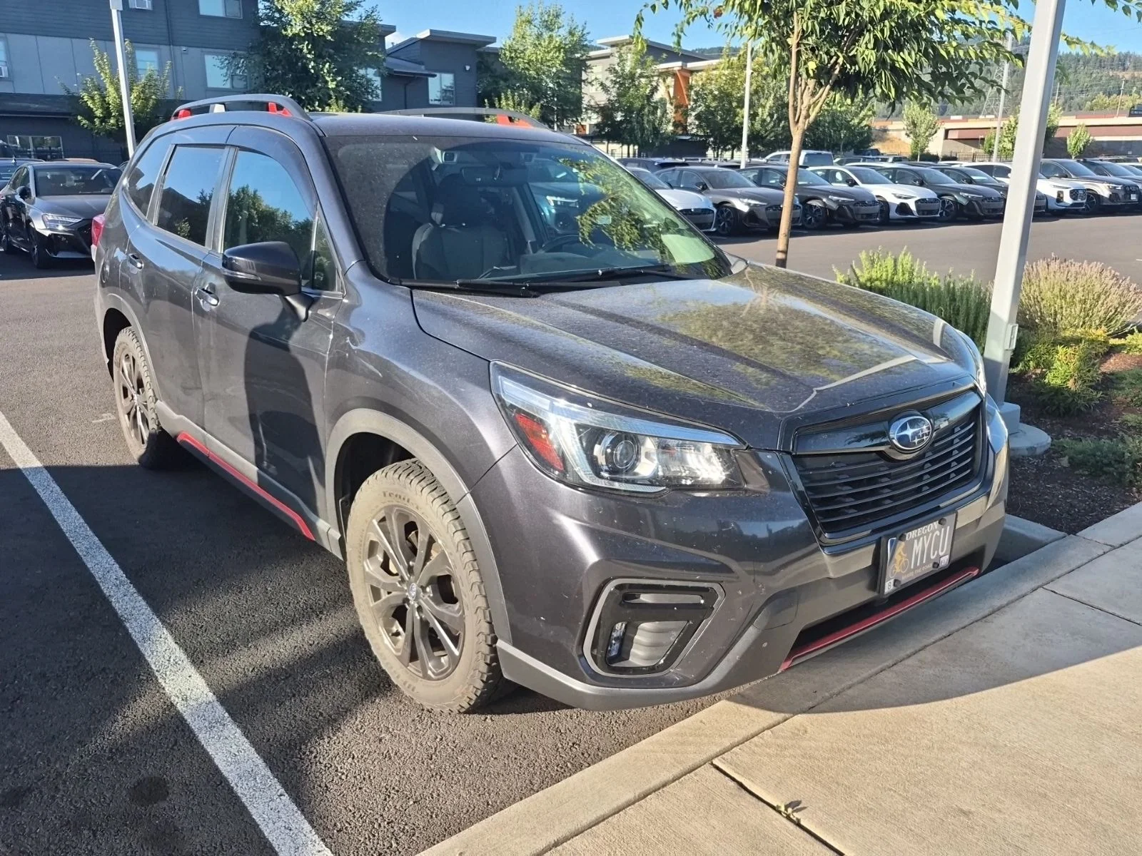 Used 2019 Gray Subaru Sport image 3