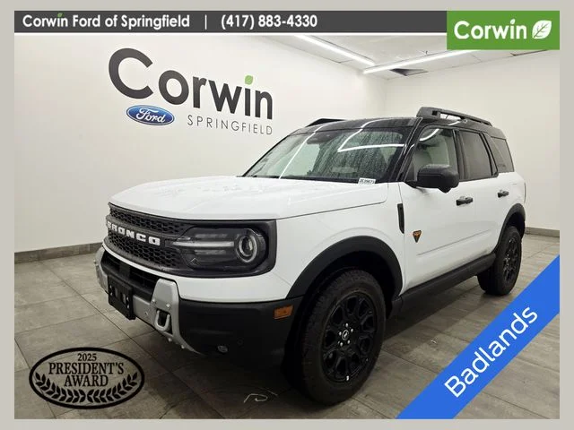 New 2026 White Ford Badlands image 1