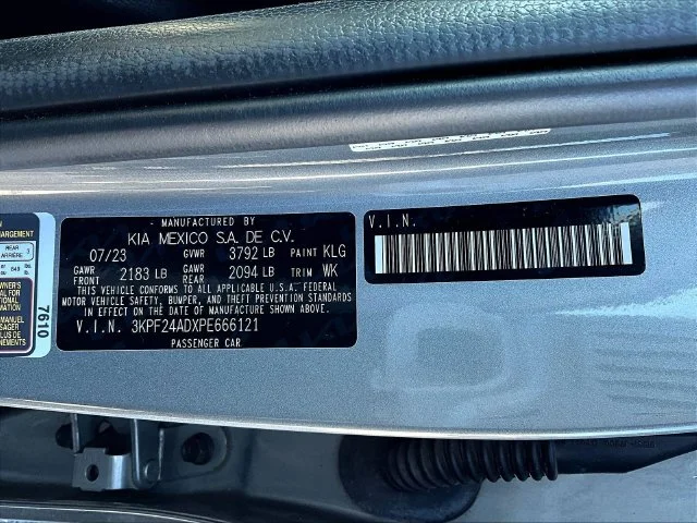 Used 2023 Gray Kia LXS image 18
