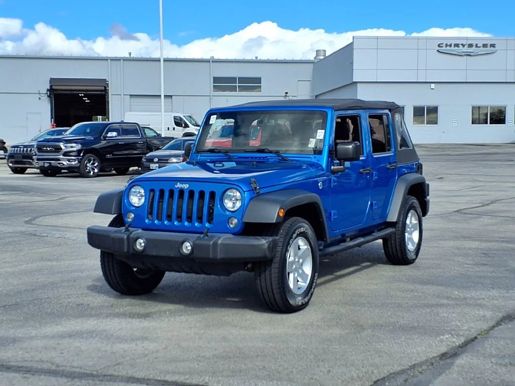 Used 2016 Jeep Wrangler Unlimited Sport S with VIN 1C4BJWDG7GL283926 for sale in Kansas City