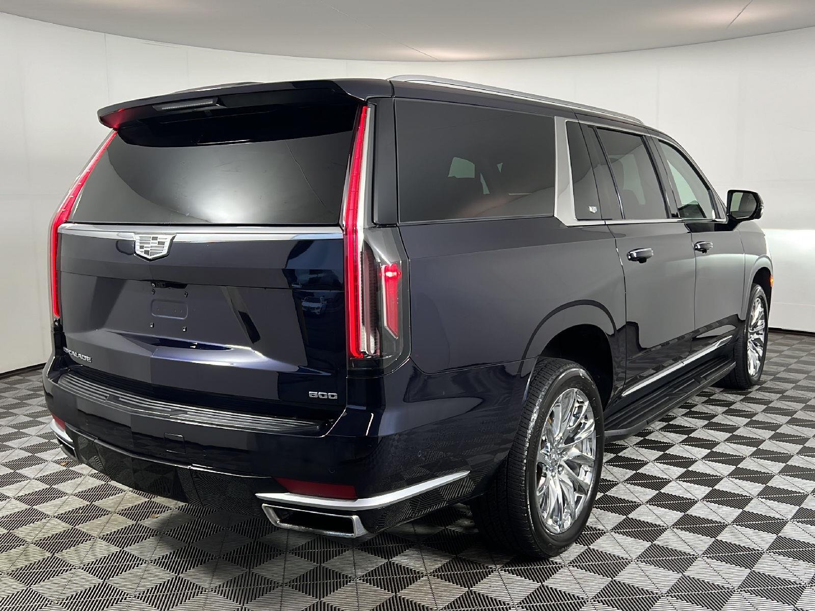 Used 2022 Dark Moon Blue Metallic Cadillac Premium Luxury image 44