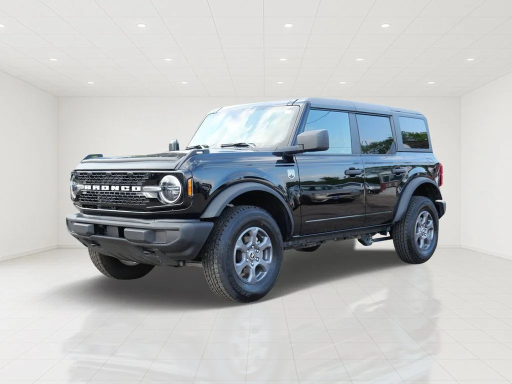 Certified 2025 Ford Bronco 4-Door Big Bend with VIN 1FMDE7BH1SLA55682 for sale in White Bear Lake, Minnesota