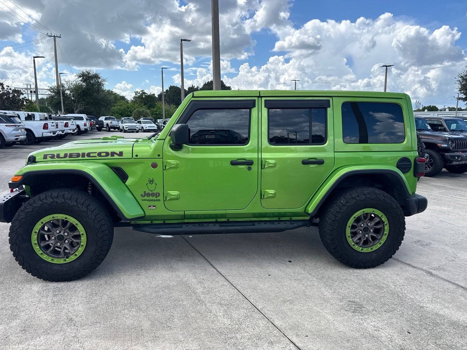 Used 2020 Green Jeep Unlimited Rubicon image 2