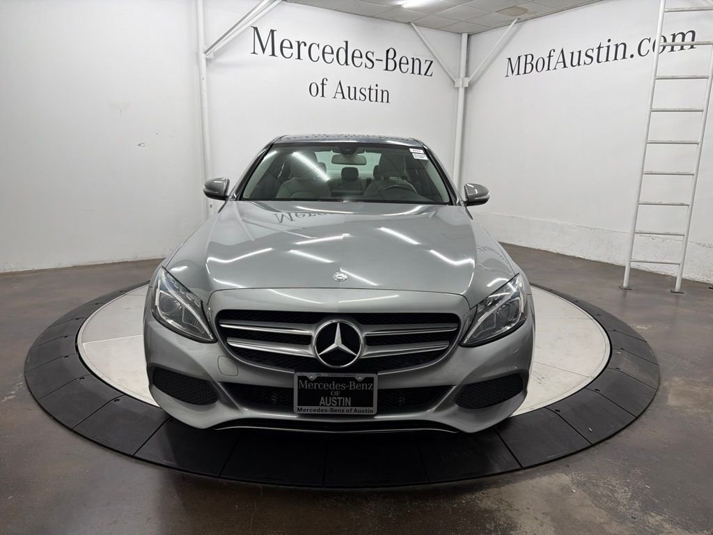 Certified Used 2015 Gray Mercedes-Benz C 300 image 2