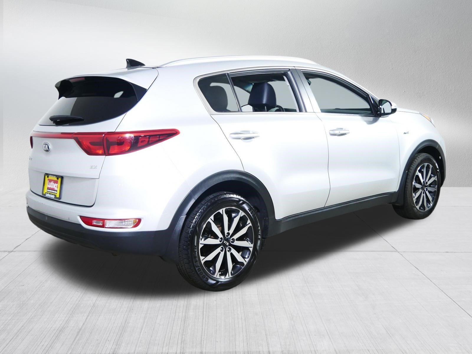Used 2017 Sparkling Silver Kia EX image 7