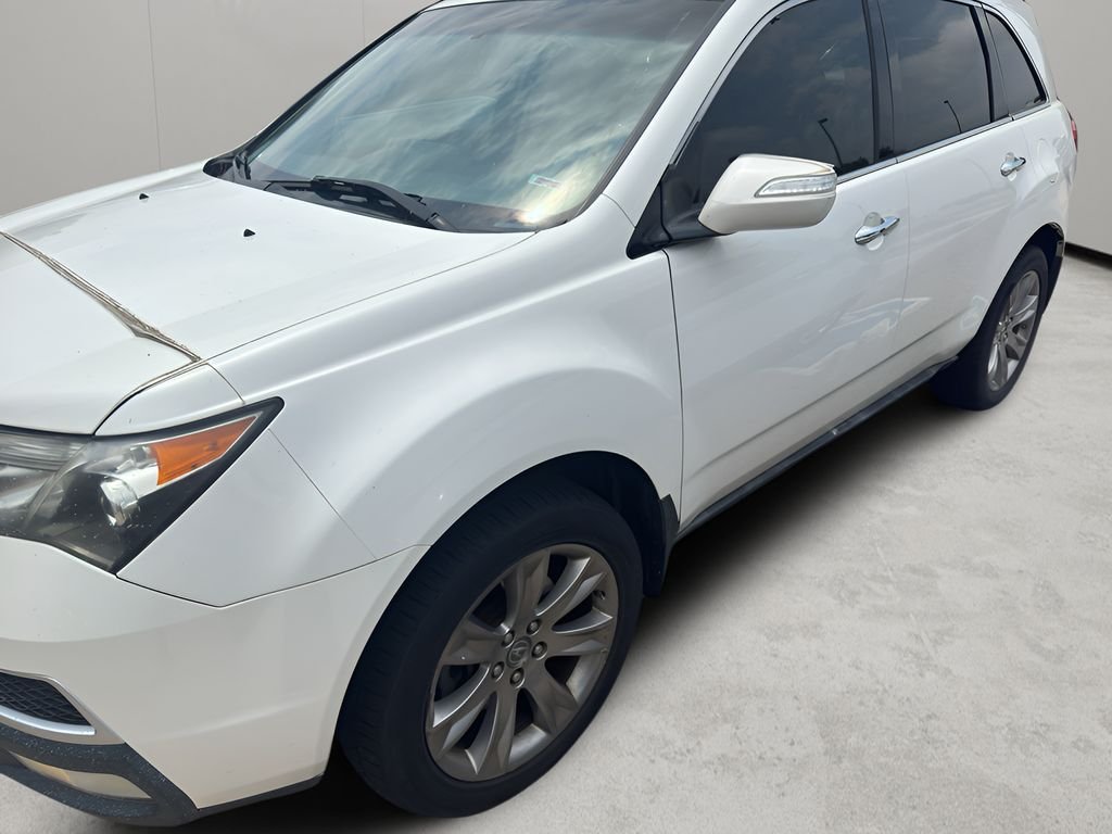 Used 2011 Aspen White Pearl Acura Advance Pkg image 8