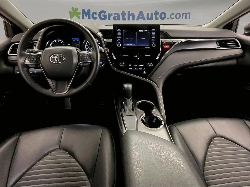 Certified Used 2021 White Toyota SE Nightshade image 20