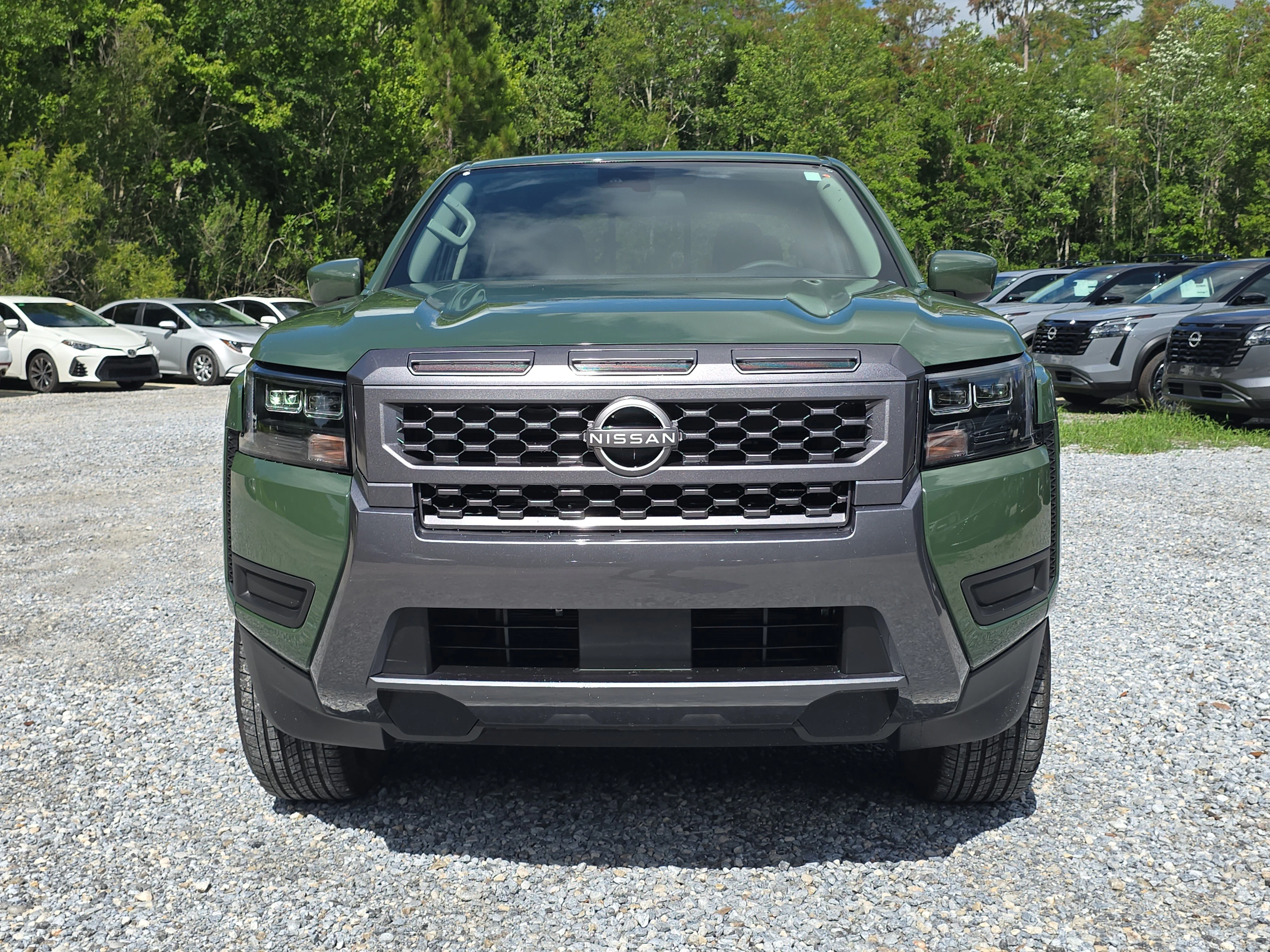 New 2026 Tactical Green Metallic Nissan Crew Cab SV image 3