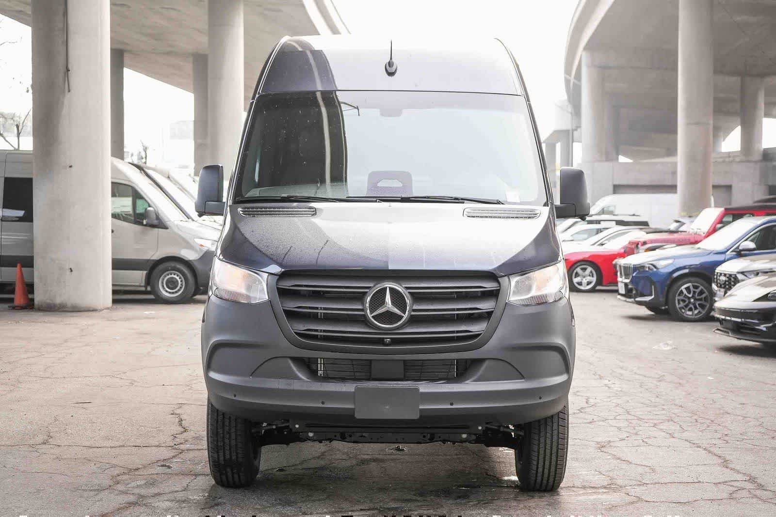 New 2026 Tenorite Gray Metallic Mercedes-Benz Cargo 144WB High Roof AWD 2.0L I4 Diesel Turbo HO image 2