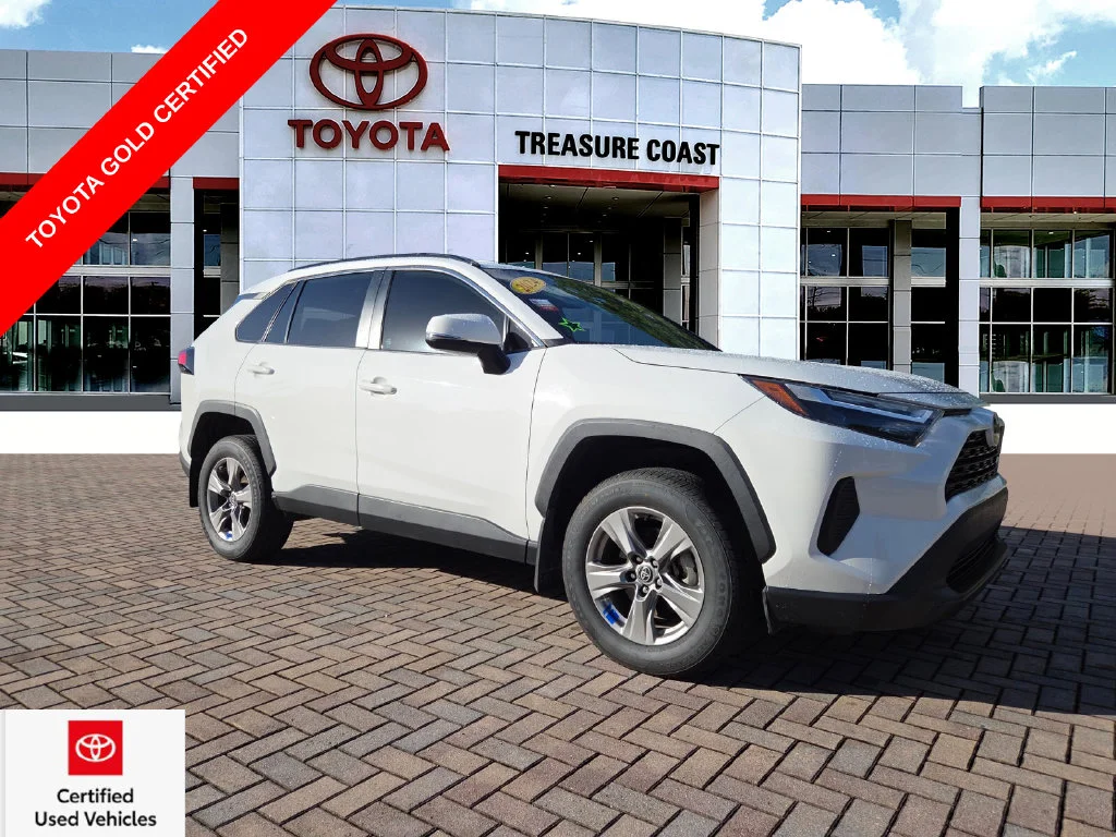 Certified Used 2024 White Toyota XLE image 1
