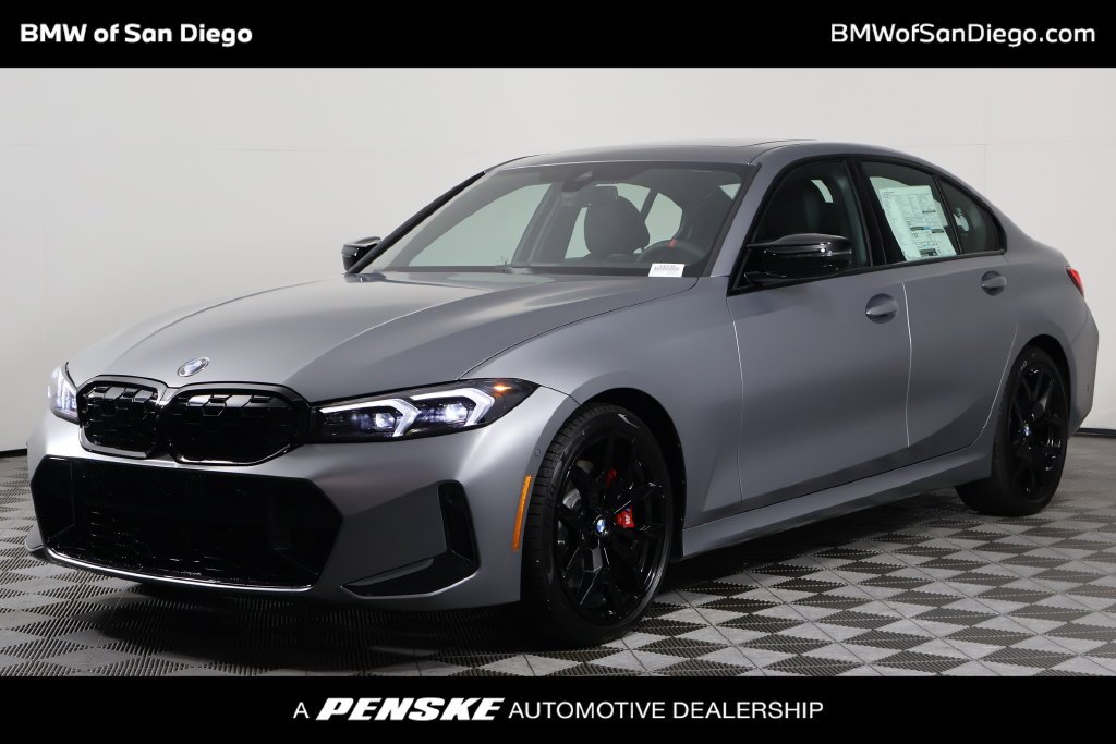 New 2026 Gray Metallic BMW M340i xDrive image 1