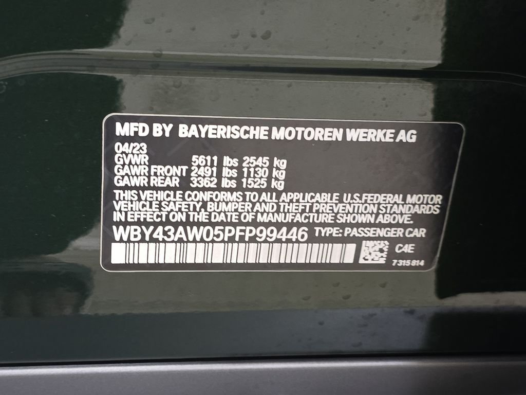 Certified Used 2023 San Remo Green Metallic BMW eDrive35 image 34