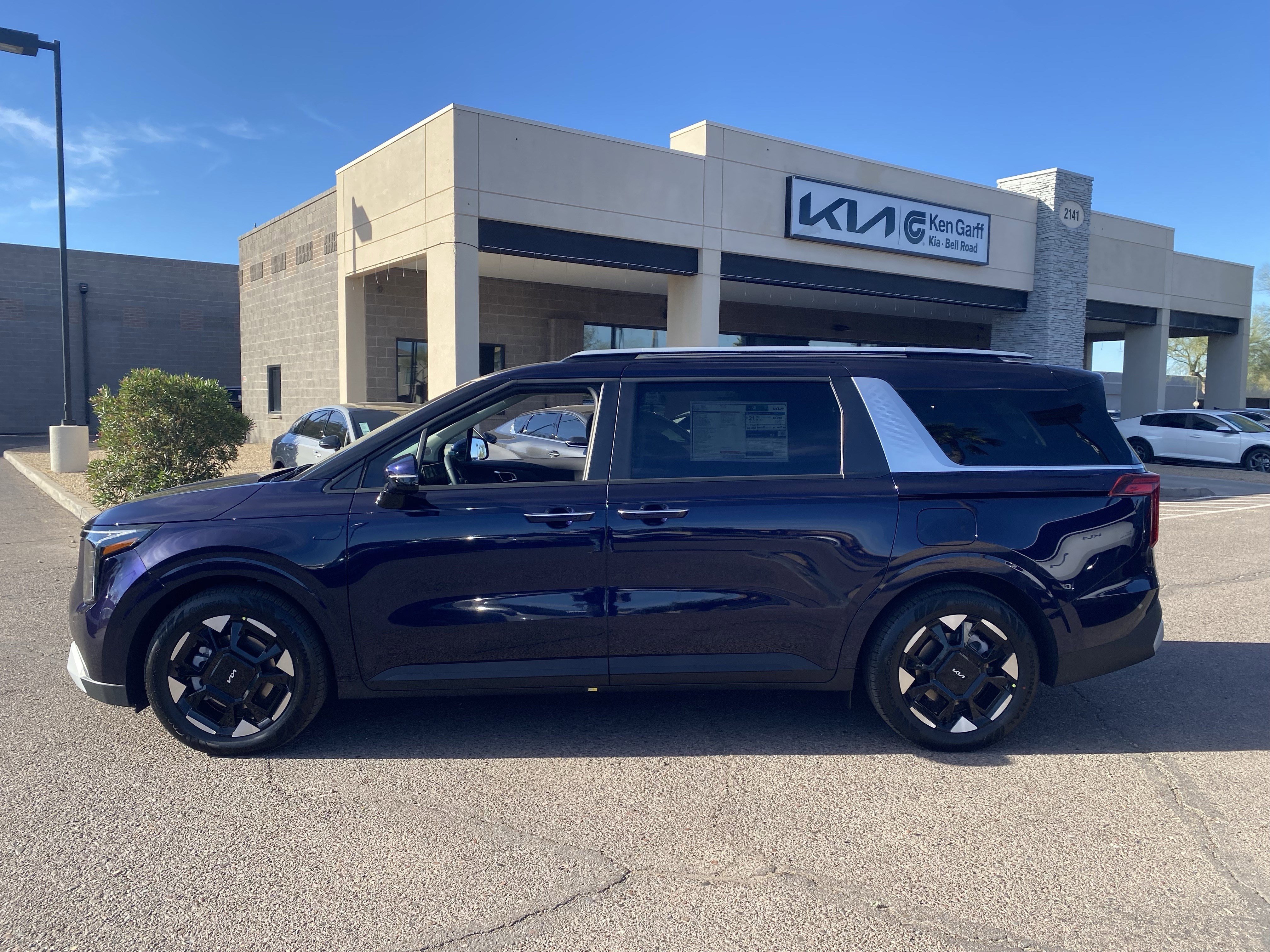 New 2026 Deep Chroma Blue Kia EX image 5