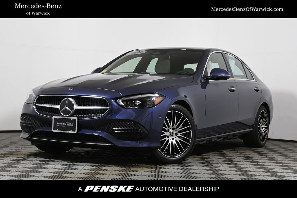Certified Used 2026 Twilight Blue Metallic Mercedes-Benz C 300 image 1
