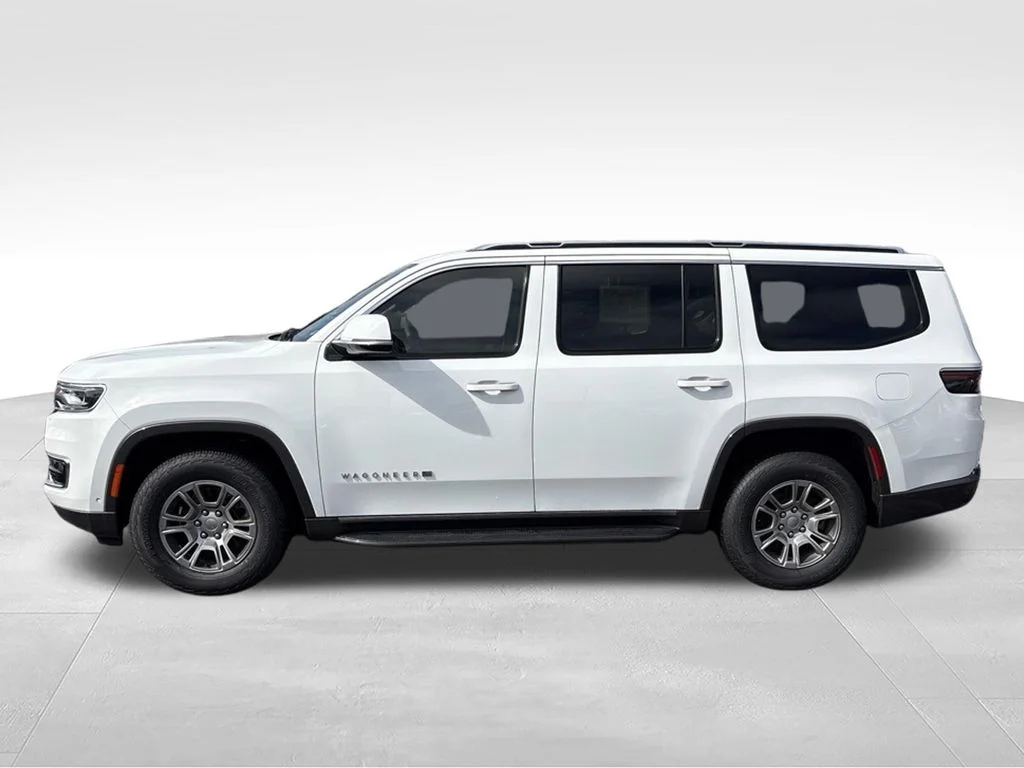 Used 2022 Bright White Clearcoat Jeep Series I image 3