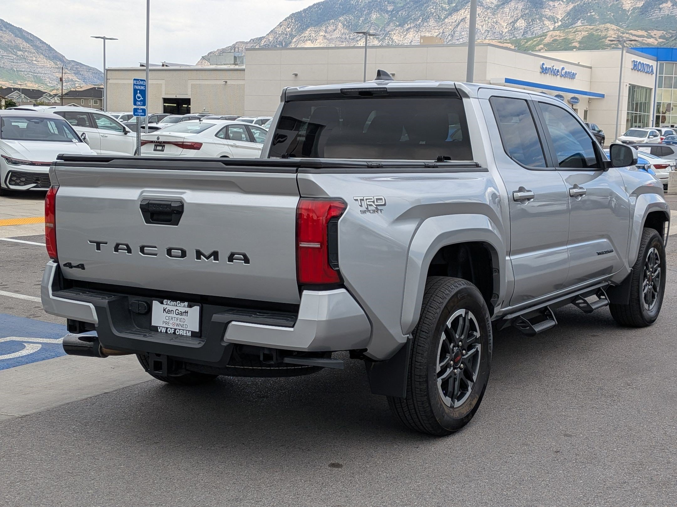 Used 2024 Celestial Silver Metallic Toyota TRD Sport image 3